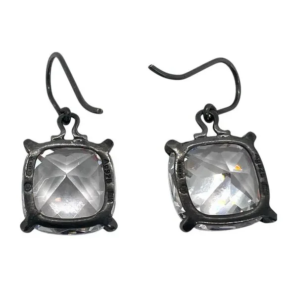 Bottega Veneta Crystal Sterling Silver Earrings - Picture 7 of 9